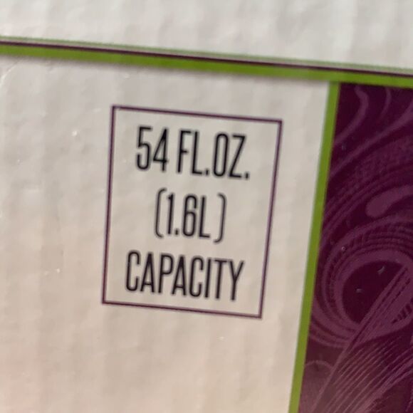 Epic Wine Spirits Party Supplies Classique Wine Decanter 54 Fl Oz Clear Glass - Picture 8 of 16